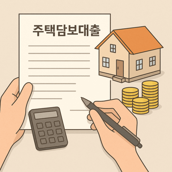 가장 낮은 금리로 주택담보대출 받는 방법 상담 과정